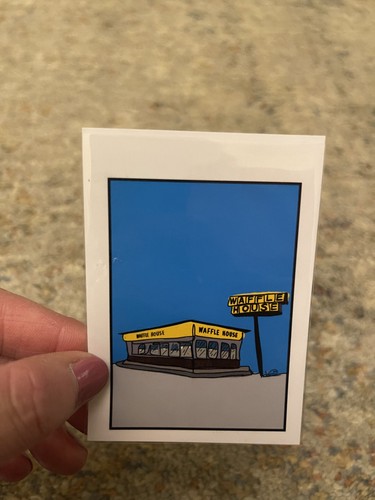 Waffle house aceo - art, print