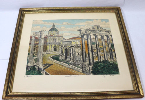 Bela sziklay rome framed - sziklay,