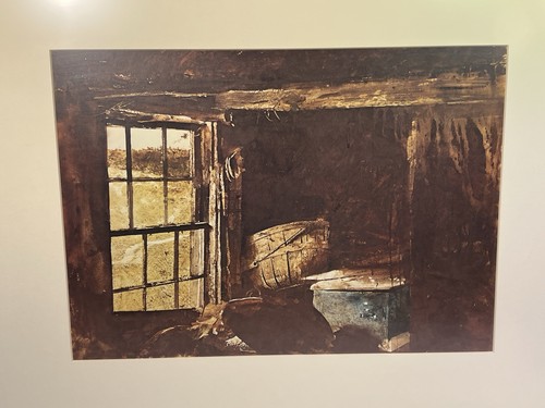 Vintage andrew wyeth split - vintage-, “split